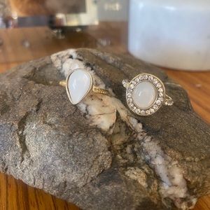 Moonstone Ring Set